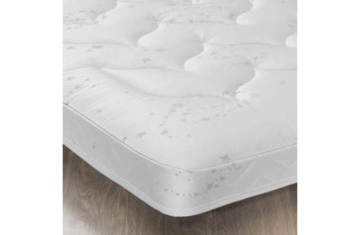 Airsprung - New Elliott Comfort - Single Shallow Mattress-White Airsprung - New Elliott Comfort - Single Shallow Mattress-White